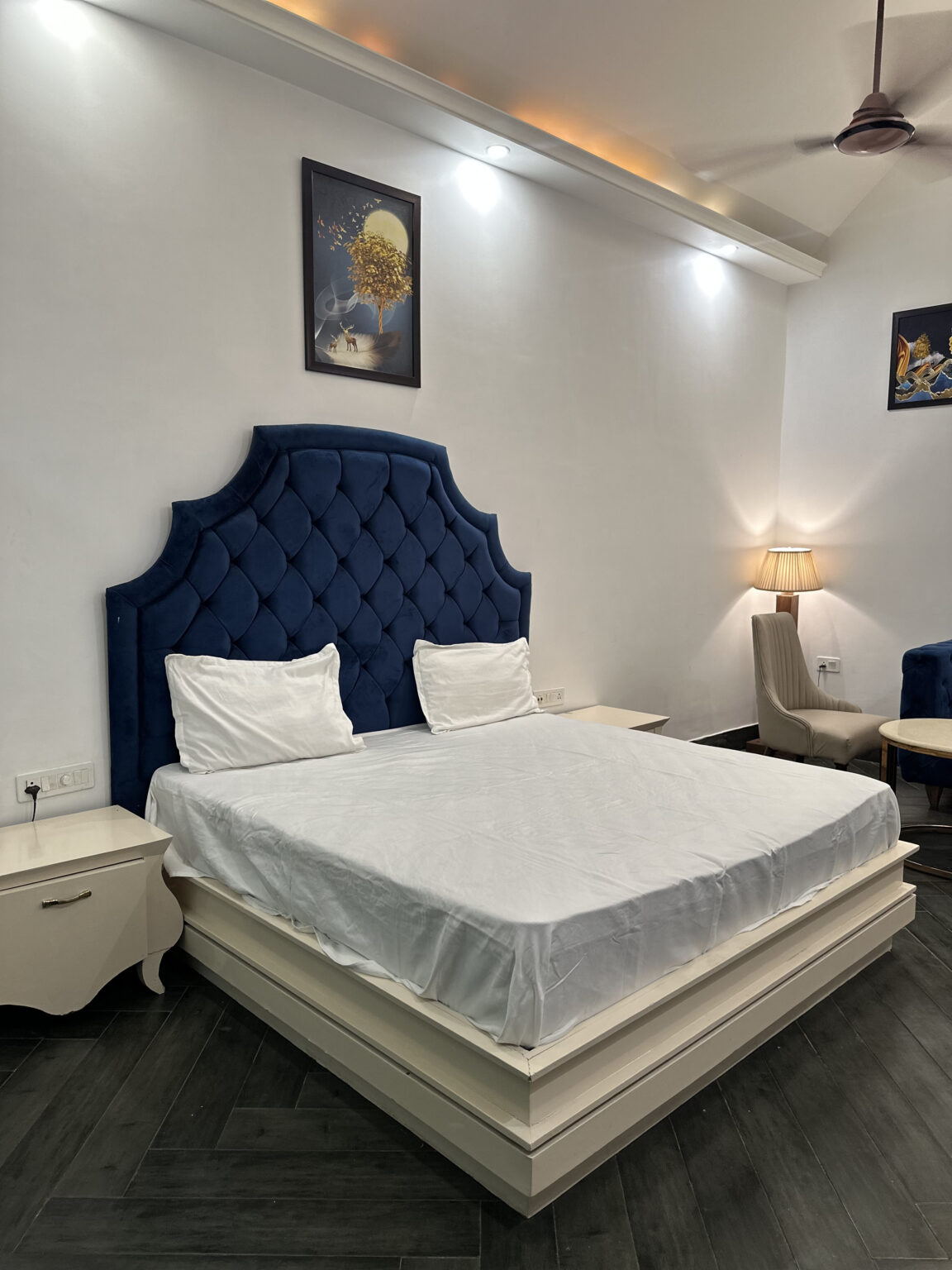 Elegant Bedroom at Hotel The Manor Gurdaspur