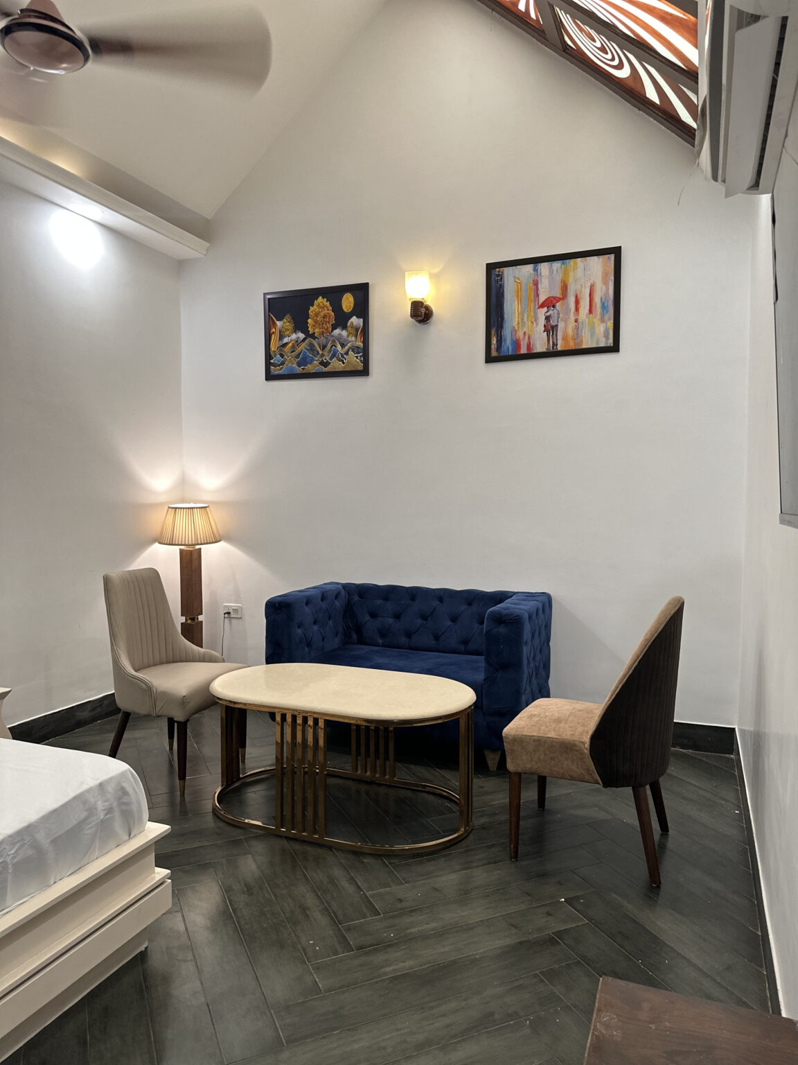 Comfortable Seating Area at Hotel The Manor Gurdaspur