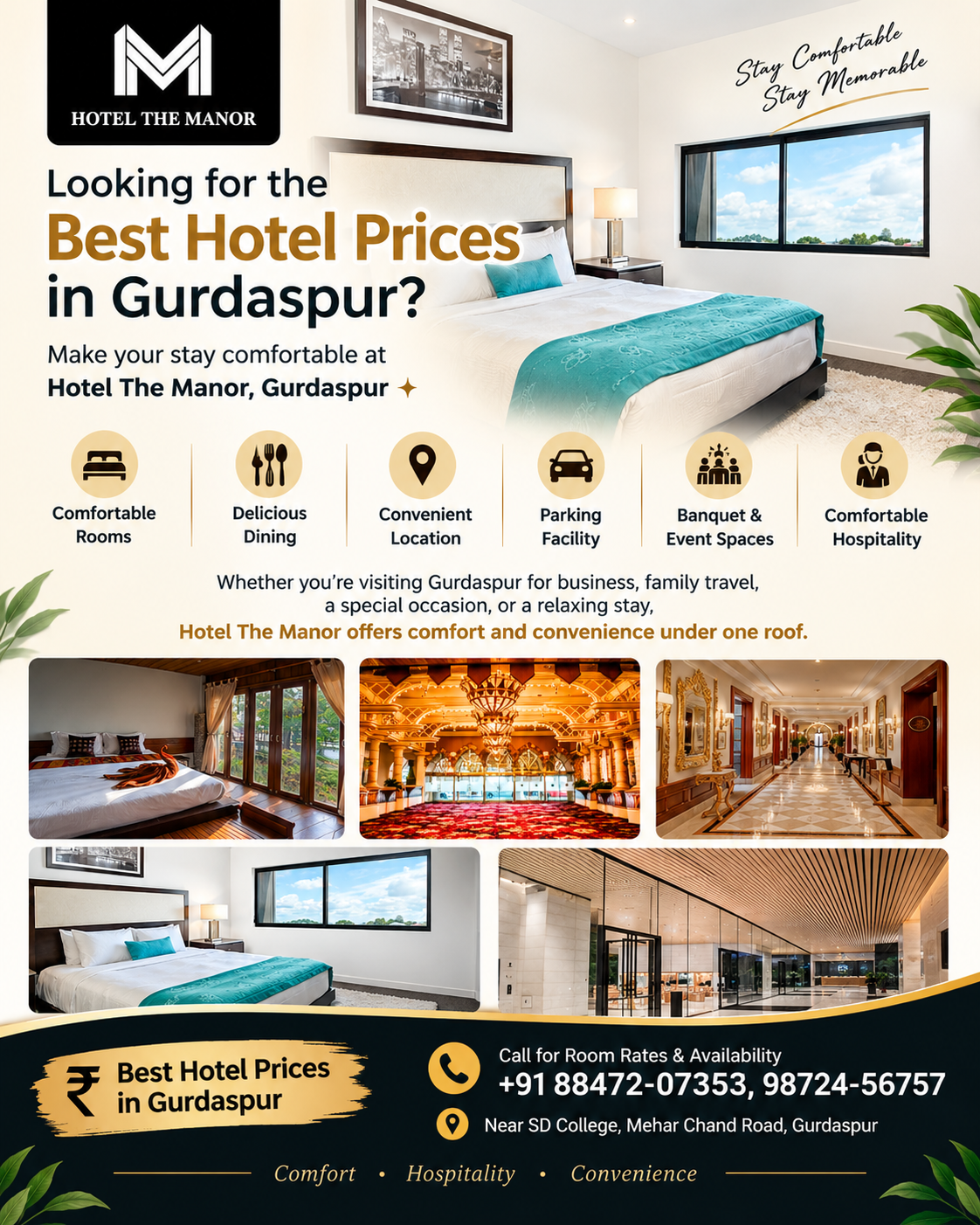 Best Hotel Prices in Gurdaspur – Hotel The Manor