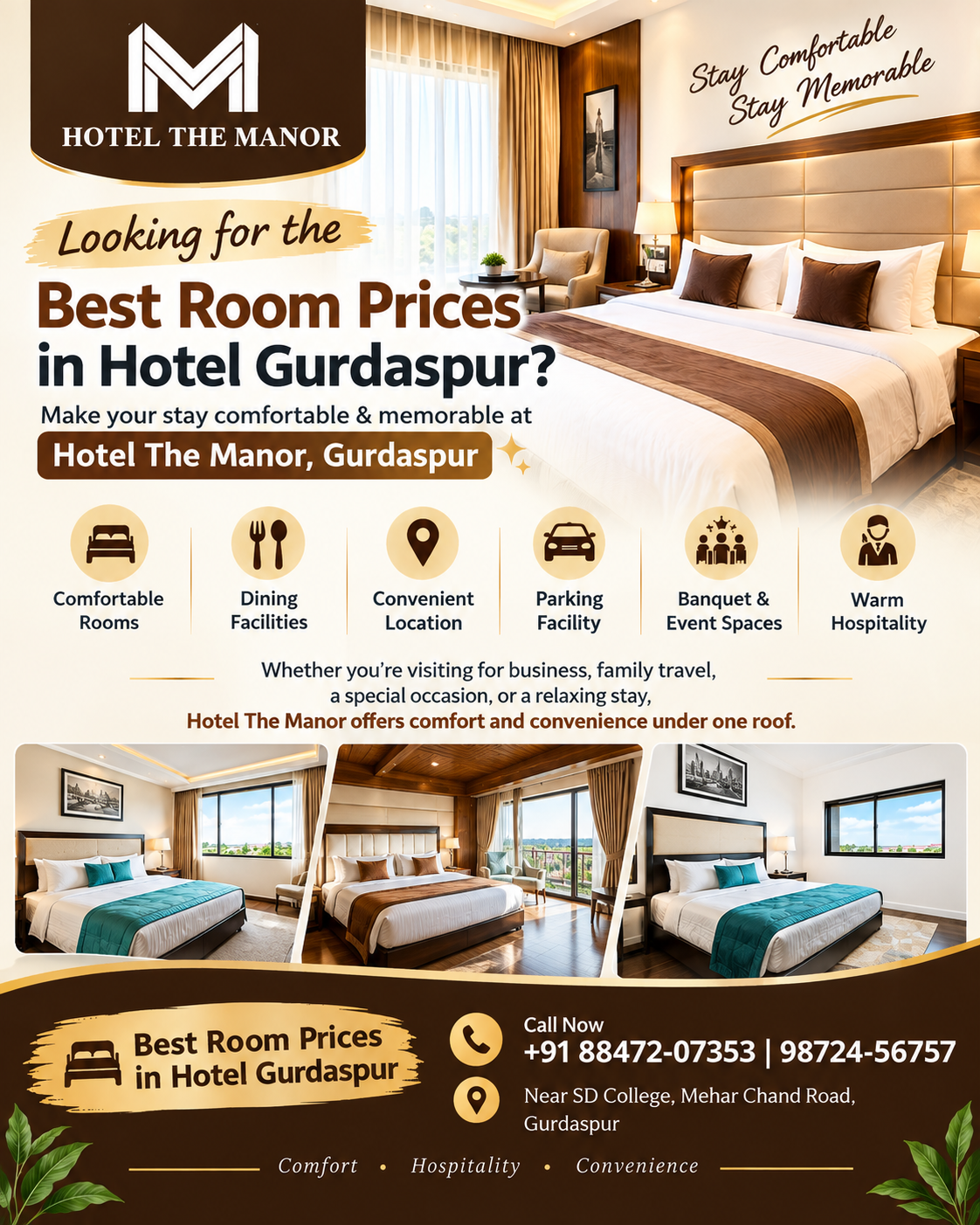 Hotel The Manor Gurdaspur – Best Room Prices