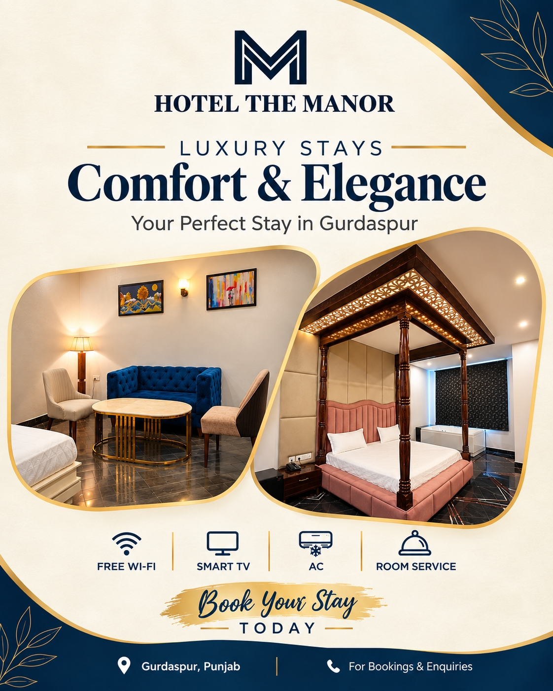 Luxury Stays Designed for Modern Travelers at Hotel The Manor Gurdaspur